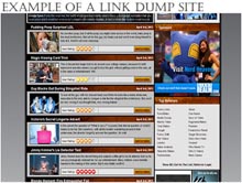 Example of a link dump site